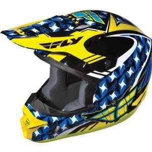 Fly Racing Kinetic Flash Adult Off Road Motorcycle Helmet w/ Free B&F 