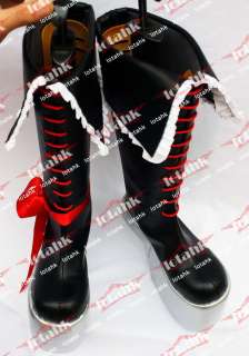 BlazBlue Rachel Alucard Cosplay Shoe BOOTS Custom Made  