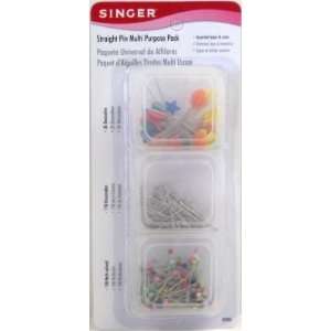  Singer Singe Straight Pin Multi Purpose Pack (3 Pack 