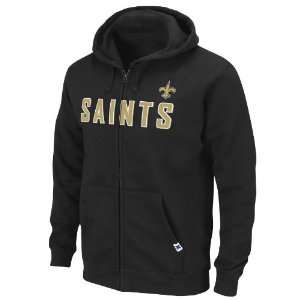  NFL New Orleans Saints Classic Heavyweight Full Zip Jacket 