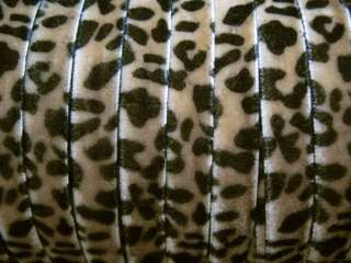 10y 3/8 Animal Leopard Velvet Ribbon Craft  Brown  