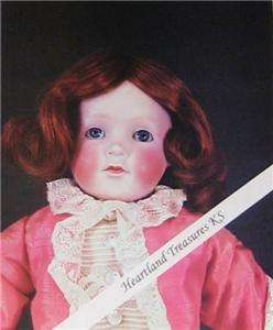 Victorian Doll Lithograph Grace C Rockwell Byron Molds  