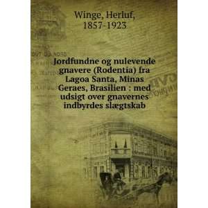   over gnavernes indbyrdes slÃ¦gtskab Herluf, 1857 1923 Winge Books
