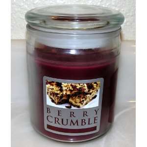  Berry Crumble Scented Jar Candle   20 Oz.