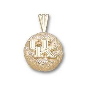  Kentucky Wildcats New UK Basketball Pendant   14KT Gold 
