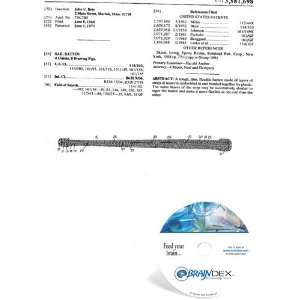  NEW Patent CD for SAIL BATTEN 
