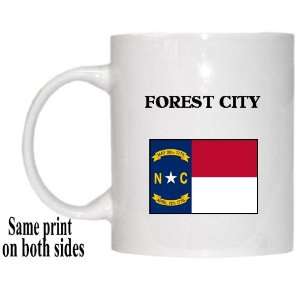   US State Flag   FOREST CITY, North Carolina (NC) Mug 