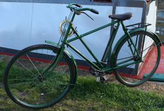 THE AGE OF THIS RALEIGH HAS BEEN IDENTIFIED FROM ITS FRAME NUMBER