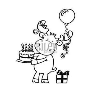  Riley And Company Cling Rubber Stamp Birthday Cake Riley 
