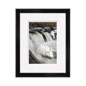 Kayaker Great Falls Potomac River Maryland Framed Giclee Print  