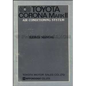   1971 Toyota Corona & Mark II A/C Repair Manual Original Toyota Books