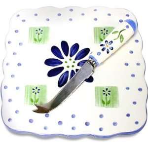  Pfaltzgraff Choices Cheese Tray with Slicer Kitchen 