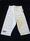 NEW YOUTH SZ S REEBOK MOISTURE WICKING COMPRESSION SHORTS WHITE