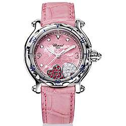 Chopard Happy Sport Womens Pink Watch  