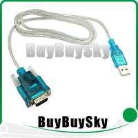 New USB 2.0 TO RS232 SERIAL DB9 9 PIN ADAPTER CABLE  