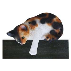  Calico Loafer Cat Shelf and Wall Plaque Collectible 