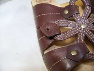 DANSKO Serena Waxy Java Sandals Size 39 8.5 Womens Shoes $120 Retail 