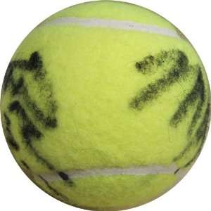  Mike & Bob Bryan Autographed/Signed Tennis Ball Sports 