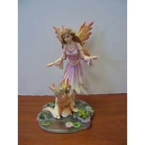  Lady Angel and Baby Statue Figurine    8