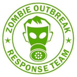 Zombie Outbreak Response Team IKON GAS MASK Design   5 LIME GREEN 