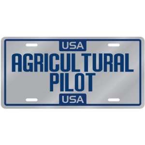 New  Usa Agricultural Pilot  License Plate Occupations  
