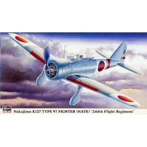  Hasegawa 148 Nakajima KI 27 Type 97 Fighter Nate Model 