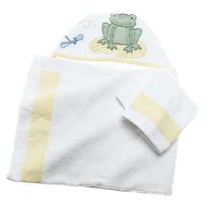  Leap Froggie   Hooded Towel with Wash Cloth Baby