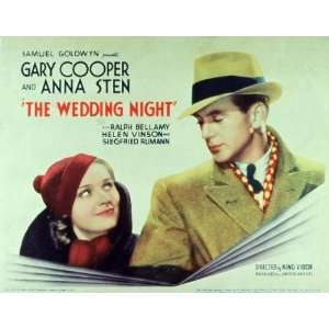 The Wedding Night Movie Poster (11 x 14 Inches   28cm x 36cm) (1935 