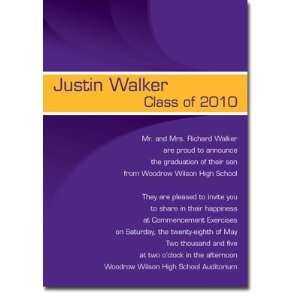  Noteworthy Collections   Graduation Invitations (Modern 