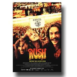    Rush Beyond The Lighted Stage Poster   Flyer