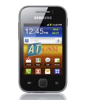 NEW Samsung S5360 Galaxy Y 2MP Android v2.3 UNLOCKED Phone Metallic 
