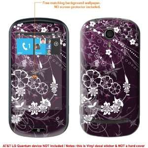   Skin STICKER for AT&T LG Quantum case cover Quantum 448 Electronics