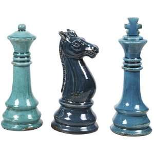Terra Cotta Chess Sculpture 