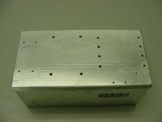 Aluminum Heat Sink 9 1/2 X 4 7/8 X 4 1/2 Nice Condition  
