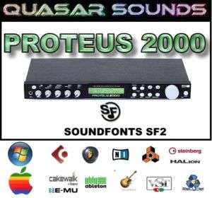 EMU PROTEUS 2000 SOUNDFONTS SF2  