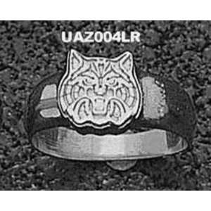  Arizona Wildcats Sterling Silver Wildcat Ring Size 6 3/4 