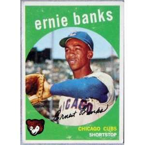  Ernie Banks 1959 Topps Card #350