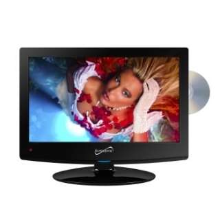 SUPERSONIC 15 AC or DC LED LCD HD TV Television + Built in DVD Player 