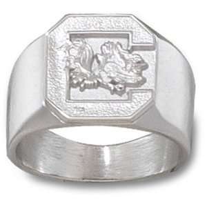 University of South Carolina Gamecock Ring Sz 10 1/2 (Silver)  