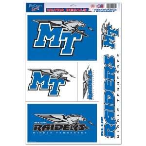  Middle Tennessee State University Ultra Decal 11x17 