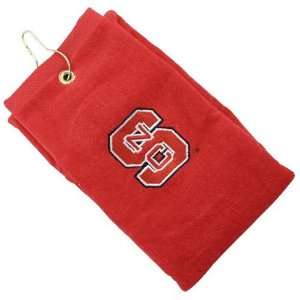 North Carolina State Wolfpack Red Embroidered Velour Golf 
