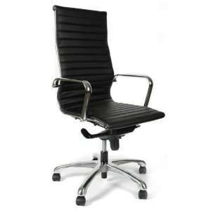  NDI Office Furniture 10811KT BLK Segmented Leather 