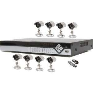  8 Ch H.264 Network Dvr with Cam Electronics