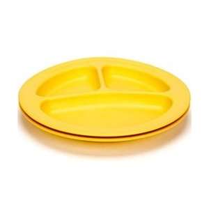 Green Eats Divided Plates Yellow 2 pack Baby