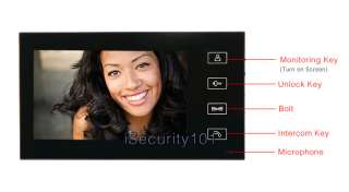 NEW 7 TFT LCD Video Door Phone Doorbell Home Security Entry Intercom 