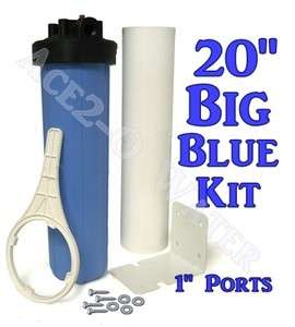 Big Blue 20 Whole House Water Sediment Filter 1 Pipe Connections 