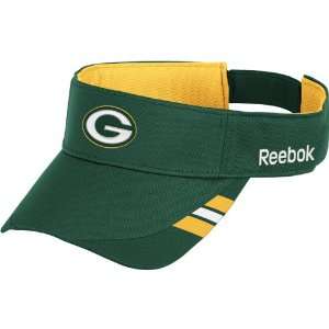 Reebok Green Bay Packers 2011 Sideline Coaches Visor Adjustable 