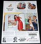   PRINT AD, SERVAL ELECTROLUX GAS REFRIGERATOR SILENT, BABY ART