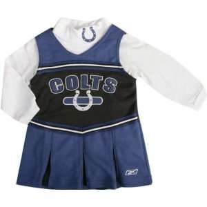  Indianapolis Colts Infant Long Sleeve Cheerleader Jumper 