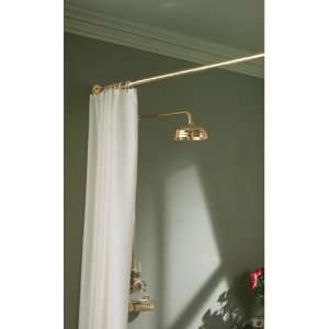  Myson Towel Warmers CR1 Shower Curtain Rails Brass White 